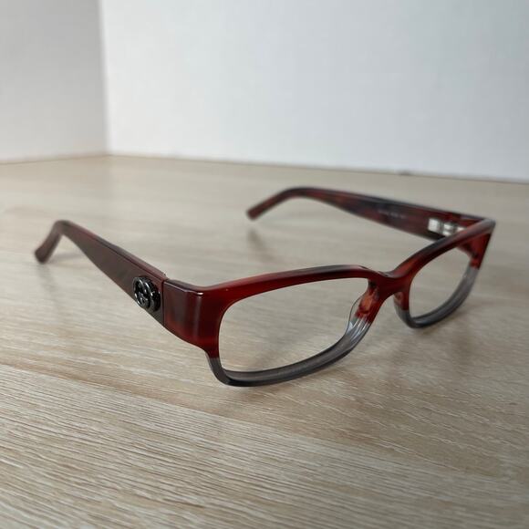 Gucci GG3152 RVD Eyeglasses Brown Violet Blue Frames Only 52-13-130 Italy - Picture 1 of 8